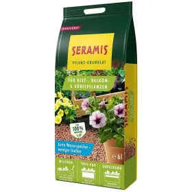 SERAMIS Pflanzgranulat für Beet-, Balkon- & Kübelpflanzen 6 Liter