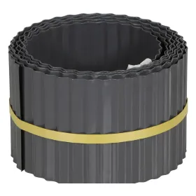 Siena Garden Rasenkante Metall grau - 6 m x 15 cm