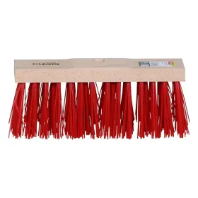 Siena Garden Straßenbesen Elaston - Kopf Buchenholz, Borsten rot, 32 cm