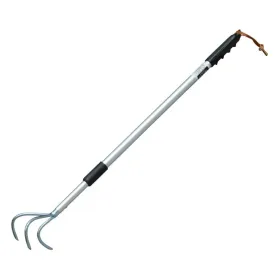 Siena Garden Teleskop-Kleingrubber mit Teleskopstiel 55-101 cm