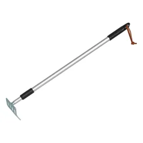 Siena Garden Teleskop-Kleinrechen aus Leichtmetall, 5 Zinken