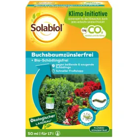 Solabiol® Buchsbaumzünslerfrei Konzentrat für bis zu 17 Liter - 50 ml