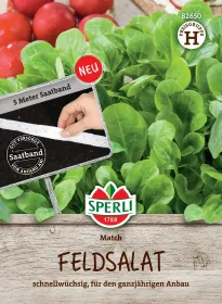 Sperli Feldsalat Match 5 Meter Saatband - Gemüsesamen