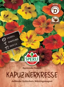 Sperli Kapuzinerkresse Rankender Roland - Blumensamen Sperli Kapuzinerkresse Rankender Roland - Blumensamen