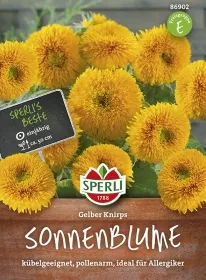 Sperli Sonnenblumen Gelber Knirps - Blumensamen Sperli Sonnenblumen Gelber Knirps - Blumensamen