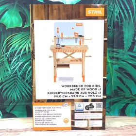 STIHL® Kinderwerkbank aus Holz