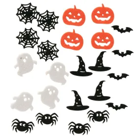 Boltze Streudeko Spooky Halloween-Mix 24 tlg. Ø 4,5 cm - Polyester