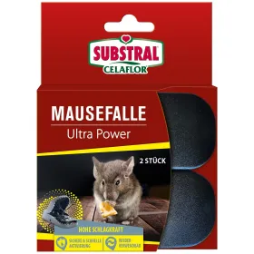 SUBSTRAL® CELAFLOR® Mausefalle Ultra Power - 2 Fallen SUBSTRAL® CELAFLOR® Mausefalle Ultra Power - 2 Fallen