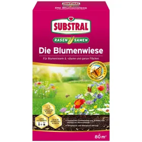 SUBSTRAL® Die Blumenwiese für 80 m² - 800 g