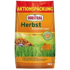 SUBSTRAL® Herbst-Rasendünger für bis zu 500 m² - 12,5 kg