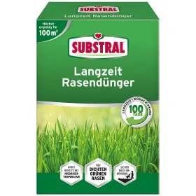 SUBSTRAL® Langzeit Rasendünger für 100 m² - 2 kg