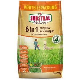 SUBSTRAL® Naturen® 6 in 1 Komplett Rasendünger Rundum Rasenpflege für 270 m² - 20 kg SUBSTRAL® Naturen® 6 in 1 Komplett Rasendünger Rundum Rasenpflege für 270 m² - 20 kg