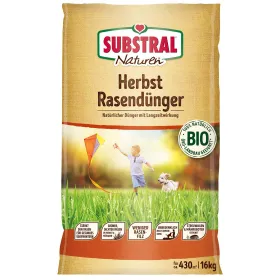 SUBSTRAL® Naturen® BIO Herbstrasendünger für ca. 430 m² - 16 kg