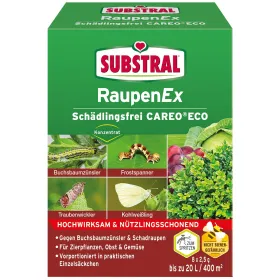 SUBSTRAL® RaupenEx Schädlingsfrei CAREO® ECO Konzentrat - 8 x 2,5 g