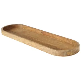 Boltze Tablett Tikko, oval, natur - 82 x 25 x 4 cm