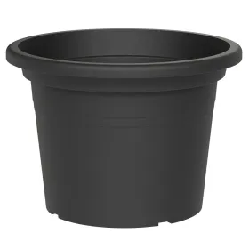 tera® Pflanzgefäße BASIC rund Ash anthrazit 45 cm - Kunststoff