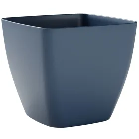 tera® Pflanzgefäße CEYLON Lagoon dunkelblau quadratisch 30 cm - Kunststoff