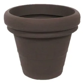 tera® Pflanzgefäße DOPPIO BORDO cappuccinofarben Ø 50 cm - Kunststoff
