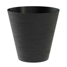 tera® Pflanzgefäße HOOP rund Black schwarz 16 cm - Kunststoff
