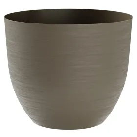tera® Pflanzgefäße OVER Sand umbra rund 38 cm - Kunststoff