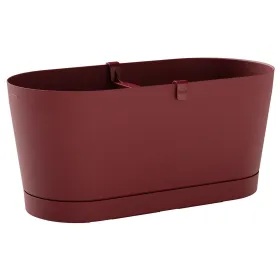 tera® Pflanzgefäße VEGA Blush ziegelrot 40 cm - Kunststoff