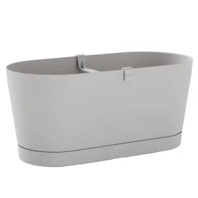tera® Pflanzgefäße VEGA Cloud hellgrau 40 cm - Kunststoff