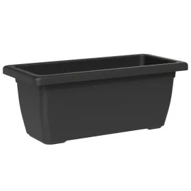 tera® Pflanzkasten TIKAL Ash anthrazit rechteckig 85 cm - Kunststoff