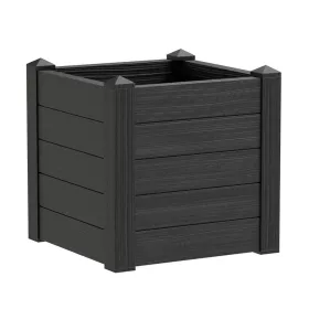 tera® Pflanzkasten TRAMA 001 Ash anthrazit quadratisch 42 x 42 cm - Kunststoff