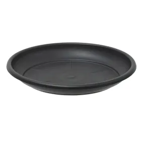 TeraPlast™ Untersetzer AURA rund Ash anthrazit 16 cm - Kunststoff TeraPlast™ Untersetzer AURA rund Ash anthrazit 16 cm - Kunststoff