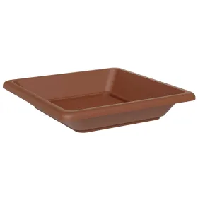 TeraPlast™ Untersetzer NAZCA Clay braun quadratisch 45 cm - Kunststoff
