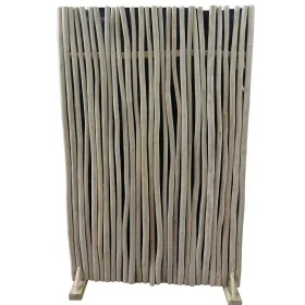 VAN DER LEEDEN Paravent Teak Natur 110 cm x 30 cm Höhe 175 cm