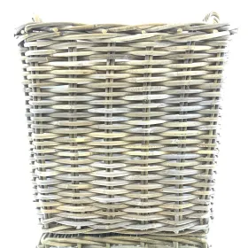VAN DER LEEDEN Rattan Korb 50 x 50 cm