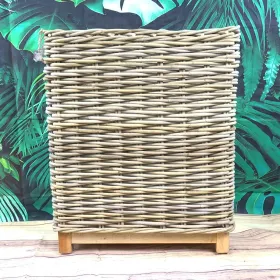 VAN DER LEEDEN Raumtrenner Rattan S klein 60 x 25 x 70 cm VAN DER LEEDEN Raumtrenner Rattan S klein 60 x 25 x 70 cm
