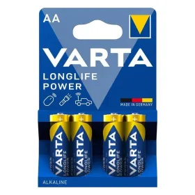 Varta Longlife Power Batterie AA (Mignon), Alkaline, 1,5 V, 4er-Pack