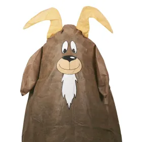 Videx® Pflanzen-Winterschutz-Vlieshaube Ziegenbock Günni Braun 125 x 120 cm