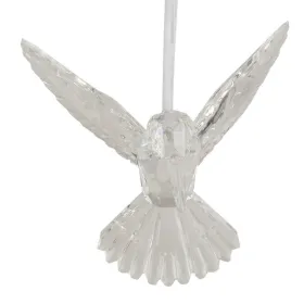 Weihnachtsanhänger Kolibri transparent - Kunststoff