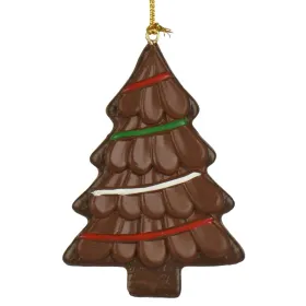 Weihnachtsanhänger Plätzchen Tannenbaum Vollmilchschokolade - Polyresin