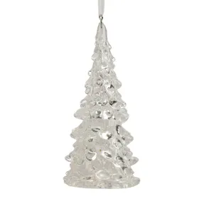 Weihnachtsanhänger Tanne transparent - Kunststoff