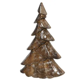 Weihnachtsdeko Baum braun & silberfarben - 70 % MDF Mix