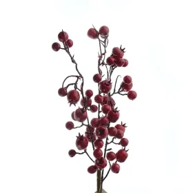 Weihnachtsdeko Beerenzweig Rot 41 cm - Kunstblumen Weihnachtsdeko Beerenzweig Rot 41 cm - Kunstblumen