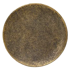 Weihnachtsdeko Dekoteller bronzefarben antik Ø 28,5 cm - Eisen