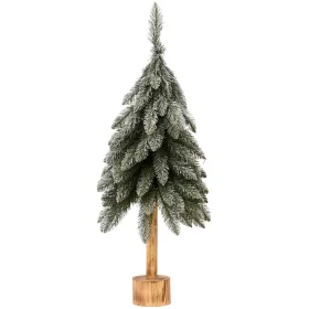 Weihnachtsdeko Mini-Baum Indoor Ø 40 cm Höhe 95 cm beschneid & beglittert FSC 100% - Kunststoff