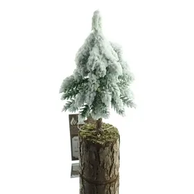 Weihnachtsdeko Tannenbäumchen Grün beschneit 21 cm auf Holzfuß Weihnachtsdeko Tannenbäumchen Grün beschneit 21 cm auf Holzfuß