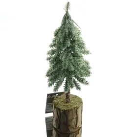 Weihnachtsdeko Tannenbäumchen Grün gefrostet 26 cm auf Holzfuß Weihnachtsdeko Tannenbäumchen Grün gefrostet 26 cm auf Holzfuß