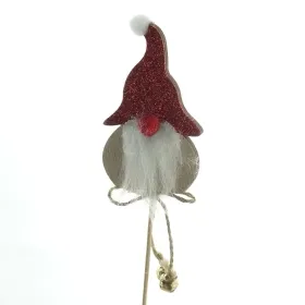 Weihnachtsdeko Wichtel Rot mit Glöckchen & Glitterhut 8 cm - Holzstecker Weihnachtsdeko Wichtel Rot mit Glöckchen & Glitterhut 8 cm - Holzstecker