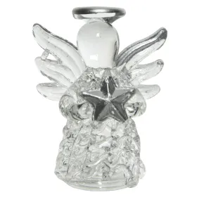 Weihnachtsengel mit Stern - Glas