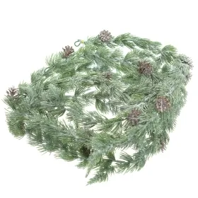 Weihnachtsgirlande Zeder gefrostet mit Zapfen 180 cm - Kunstpflanzen Weihnachtsgirlande Zeder gefrostet mit Zapfen 180 cm - Kunstpflanzen
