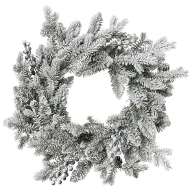 Weihnachtskranz Aspe Grün beschneidt Ø 50 cm Höhe 8 cm - Kunstpflanze