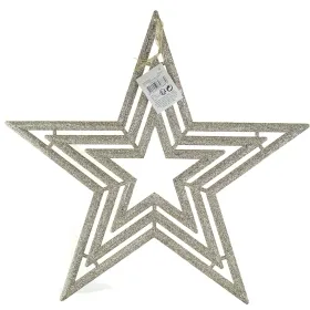 Weihnachtsstern 3-fach Champagnerfarben Ø 39 cm - Kunststoff