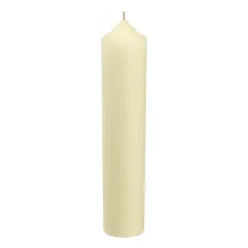 Altarkerze 400/80mm 10 % Bienenwachs elfenbein